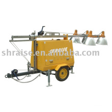 diesel lighting tower RZZM42C-Hand operated(light tower, tower light, mobile light tower)